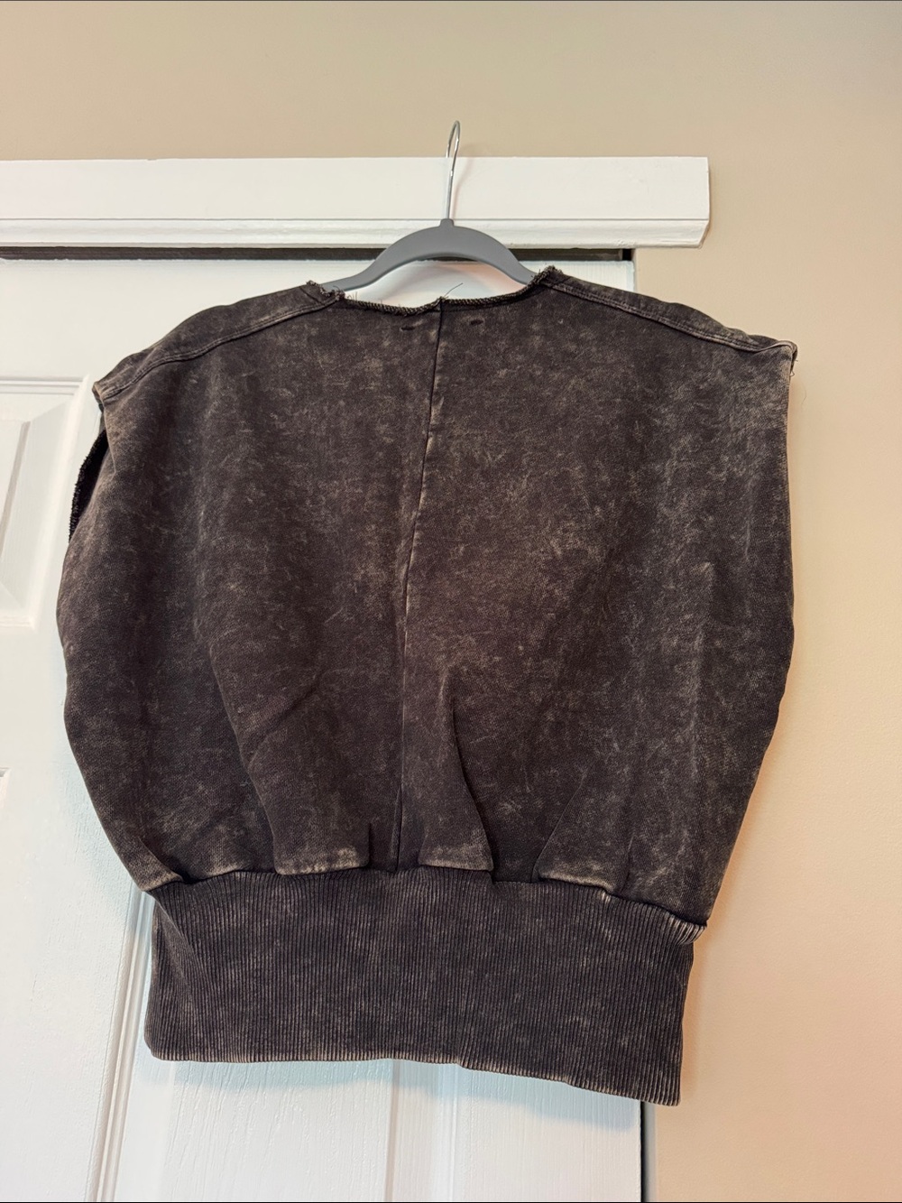 Zenana Outfitters Acid Washed Pullover Sweatshirt - Picture 6 of 6